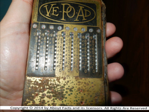 antique calculator